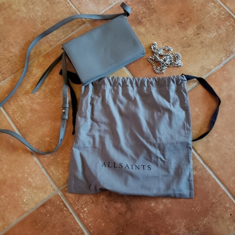 All saints fetch chain crossbody/wallet